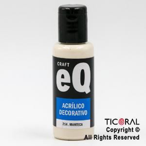 ACRIL.DECOR.EQ 214 MANTECA 50ML X 1